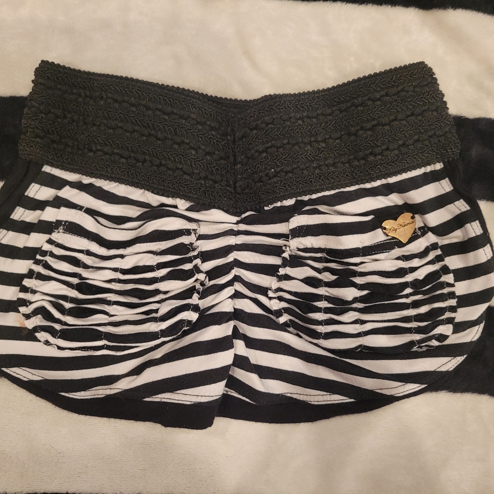 ⭐CUTE BOOTY LOUNGE STRIPED DOLPHIN SHORTS XS⭐